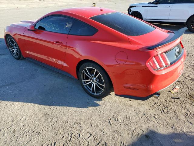 1FA6P8TH5H5227419 - 2017 FORD MUSTANG RED photo 2