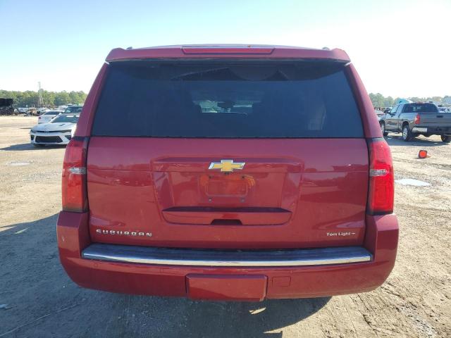 1GNSCKKC9FR153099 - 2015 CHEVROLET SUBURBAN C1500 LTZ RED photo 6