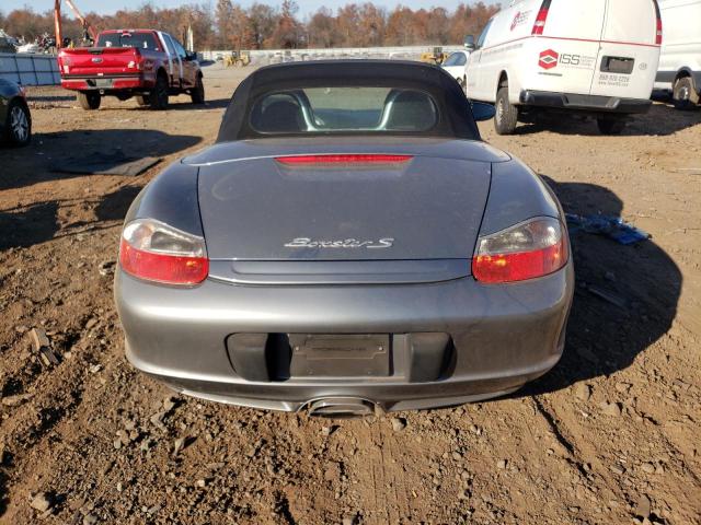 WP0CB29844S660175 - 2004 PORSCHE BOXSTER S GRAY photo 6