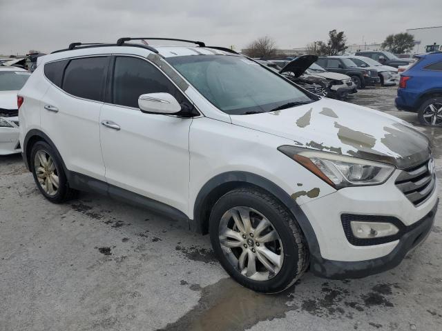 5XYZU3LA3DG102829 - 2013 HYUNDAI SANTA FE S WHITE photo 4