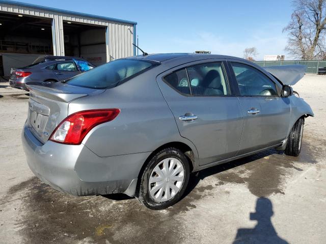 3N1CN7AP7DL833955 - 2013 NISSAN VERSA S GRAY photo 3