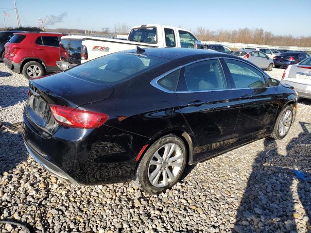 1C3CCCAB0FN600250 - 2015 CHRYSLER 200 LIMITED BLACK photo 3