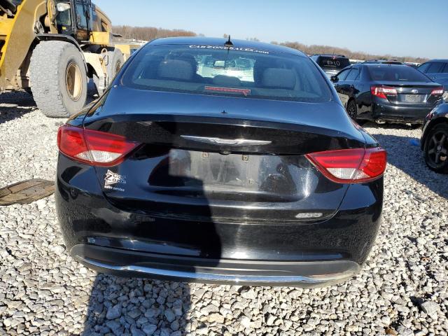 1C3CCCAB0FN600250 - 2015 CHRYSLER 200 LIMITED BLACK photo 6