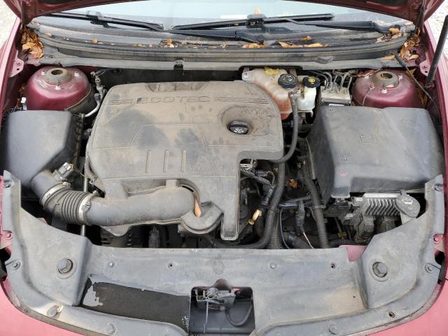 1G1ZE5EU1BF278402 - 2011 CHEVROLET MALIBU LTZ 勃艮第红 照片 11