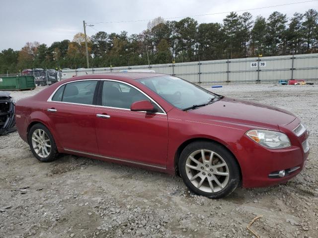 1G1ZE5EU1BF278402 - 2011 CHEVROLET MALIBU LTZ 勃艮第红 照片 4