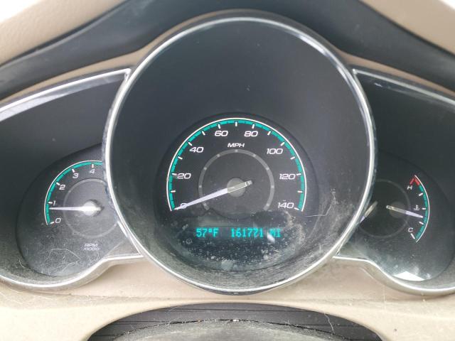 1G1ZE5EU1BF278402 - 2011 CHEVROLET MALIBU LTZ 勃艮第红 照片 9