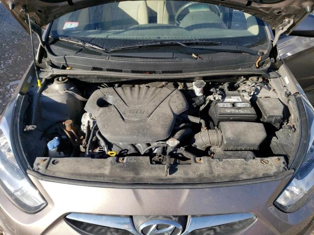 KMHCT4AE5DU374152 - 2013 HYUNDAI ACCENT GLS BROWN photo 11