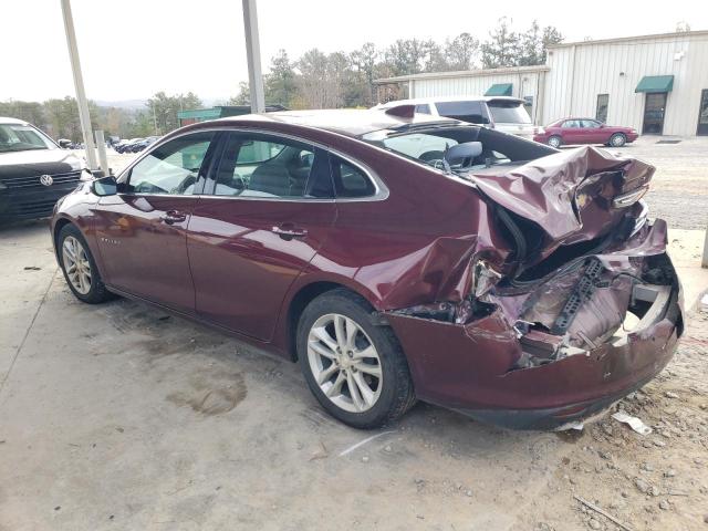 1G1ZE5STXGF326708 - 2016 CHEVROLET MALIBU LT BURGUNDY photo 2