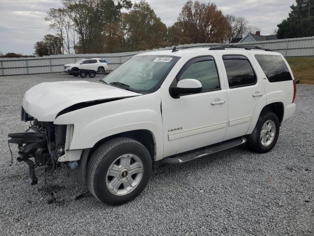 1GNSKBE0XDR331605 - 2013 CHEVROLET TAHOE K1500 LT WHITE photo 1