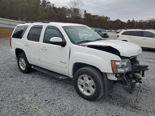 1GNSKBE0XDR331605 - 2013 CHEVROLET TAHOE K1500 LT WHITE photo 4