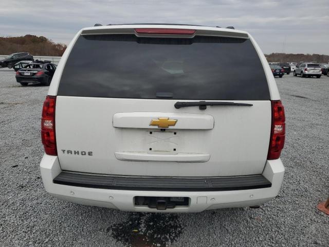 1GNSKBE0XDR331605 - 2013 CHEVROLET TAHOE K1500 LT WHITE photo 6