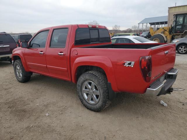 1GCDT13E098125343 - 2009 CHEVROLET COLORADO RED photo 2