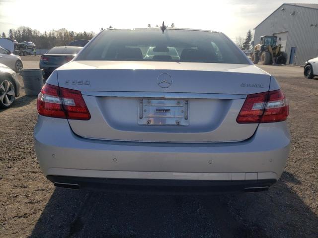 WDDHF8HB9AA086190 - 2010 MERCEDES-BENZ E 350 4MATIC SILVER photo 6