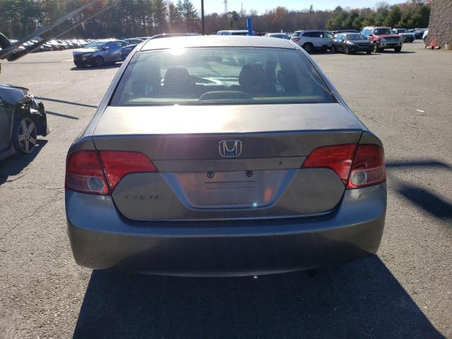 1HGFA16527L090505 - 2007 HONDA CIVIC LX GRAY photo 6