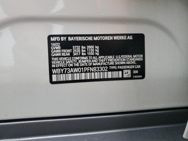 WBY73AW01PFN83302 - 2023 BMW I4 EDRIVE4 白色 照片 13