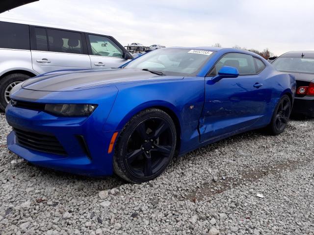 1G1FB1RX3H0148559 - 2017 CHEVROLET CAMARO LT BLUE photo 1