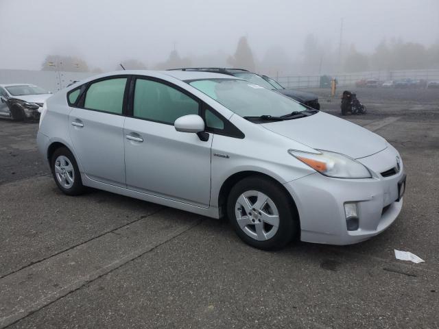 JTDKN3DU7B0302431 - 2011 TOYOTA PRIUS SILVER photo 4