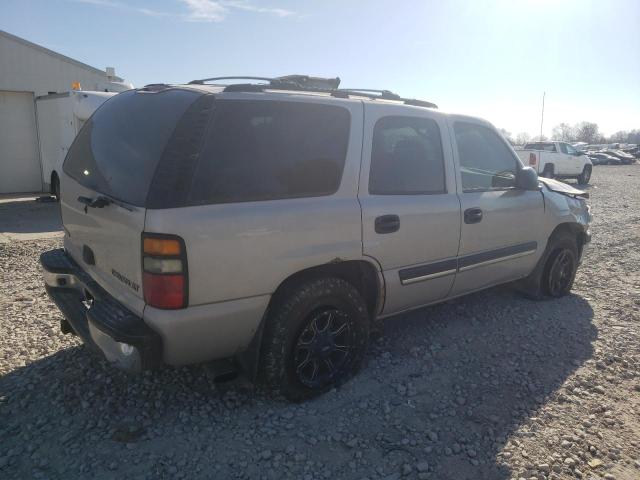 1GNEK13T35J198237 - 2005 CHEVROLET TAHOE K1500 TAN photo 3