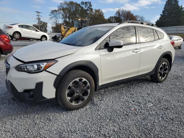 JF2GTAEC7NH214296 - 2022 SUBARU CROSSTREK PREMIUM WHITE photo 1