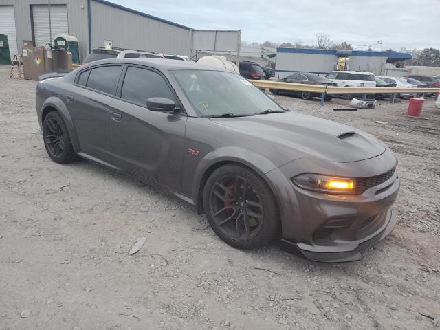 2C3CDXGJ0MH649604 - 2021 DODGE CHARGER SCAT PACK GRAY photo 4