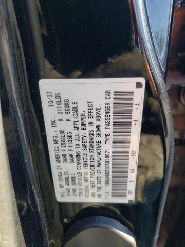 19UUA66218A018671 - 2008 ACURA TL BLACK photo 13