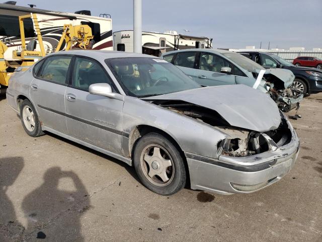 2G1WH55K129337434 - 2002 CHEVROLET IMPALA LS SILVER photo 4