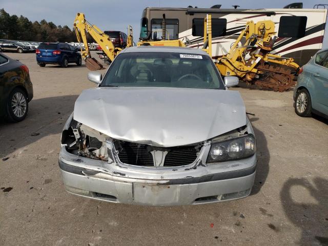 2G1WH55K129337434 - 2002 CHEVROLET IMPALA LS SILVER photo 5