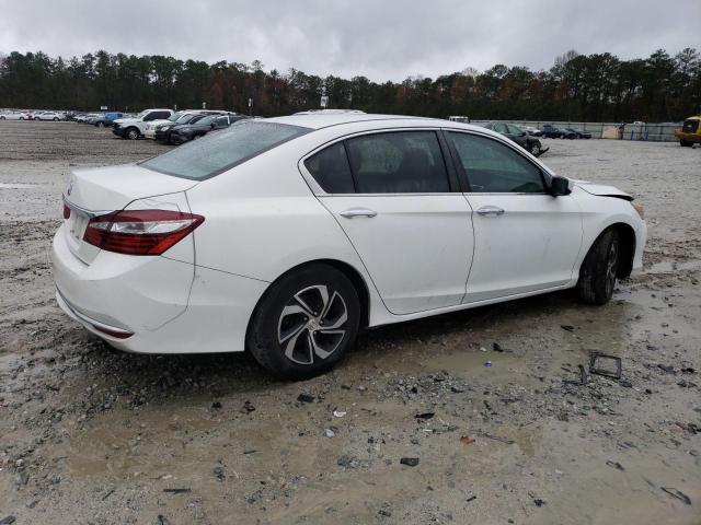 1HGCR2F31GA214842 - 2016 HONDA ACCORD LX WHITE photo 3