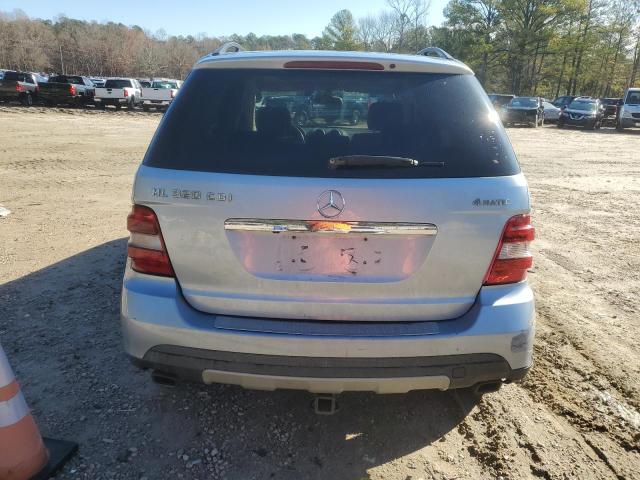 4JGBB22E68A413842 - 2008 MERCEDES-BENZ ML 320 CDI WHITE photo 6