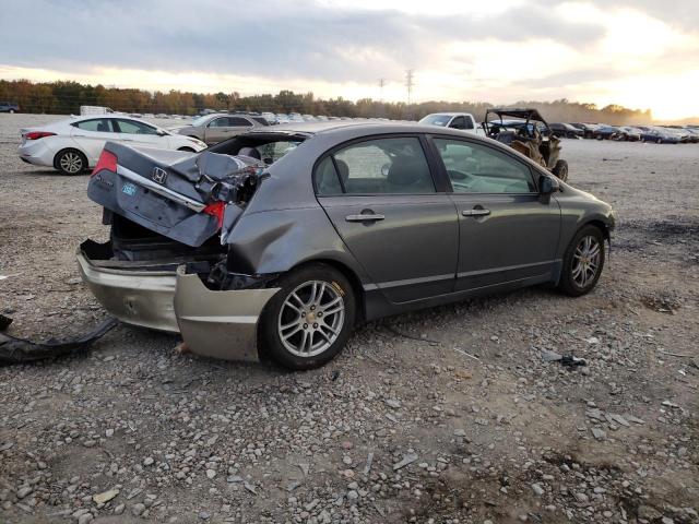 2HGFA1F52AH302761 - 2010 HONDA CIVIC LX GRAY photo 3