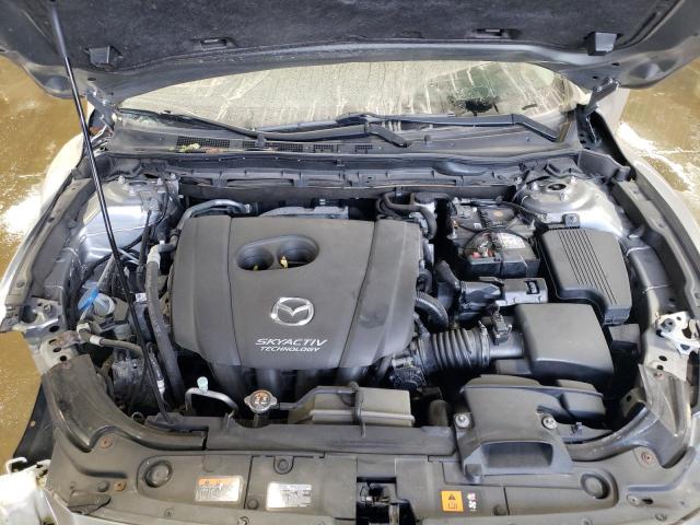 JM1GJ1W66E1129908 - 2014 MAZDA 6 GRAND TOURING SILVER photo 11