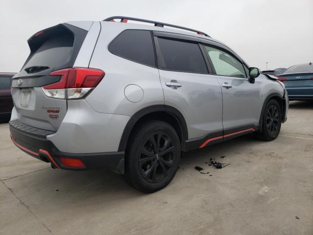 JF2SKAPC6KH436494 - 2019 SUBARU FORESTER SPORT SILVER photo 3