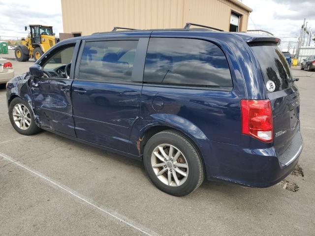 2C4RDGCG7DR617971 - 2013 DODGE GRAND CARA SXT BLUE photo 2