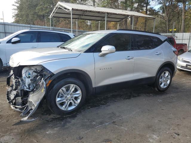 3GNKBCRS7MS568969 - 2021 CHEVROLET BLAZER 2LT SILVER photo 1