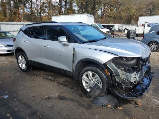 3GNKBCRS7MS568969 - 2021 CHEVROLET BLAZER 2LT SILVER photo 4