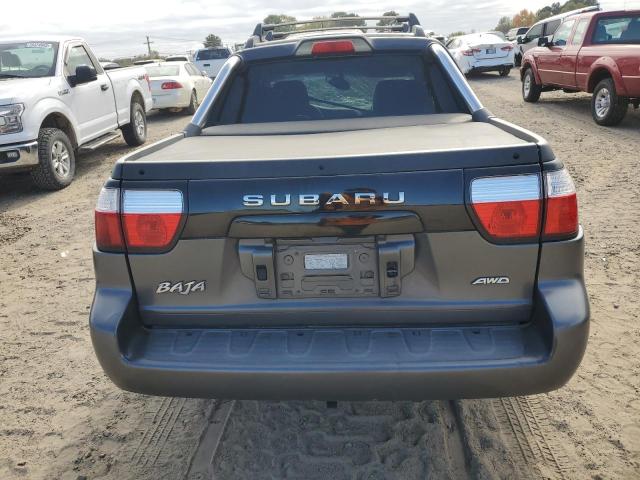 4S4BT62C757108149 - 2005 SUBARU BAJA SPORT BLACK photo 6