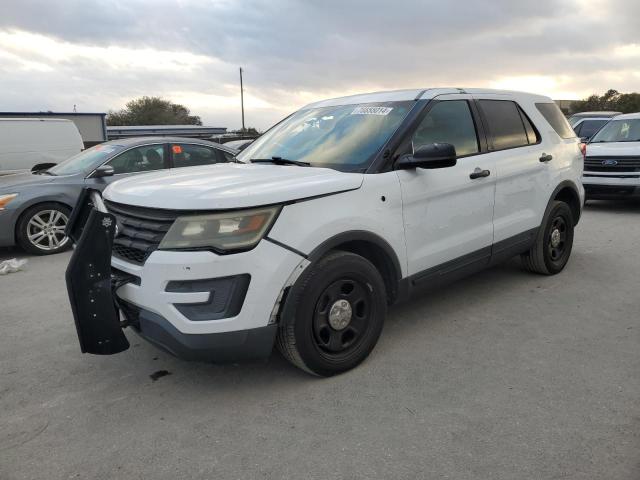 1FM5K8AR5GGD30631 - 2016 FORD EXPLORER POLICE INTERCEPTOR 白色 照片 1