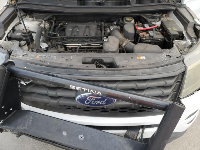 1FM5K8AR5GGD30631 - 2016 FORD EXPLORER POLICE INTERCEPTOR 白色 照片 12
