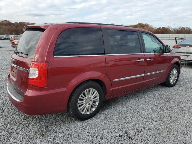 2C4RC1CG1CR116928 - 2012 CHRYSLER TOWN & COU TOURING L RED photo 3