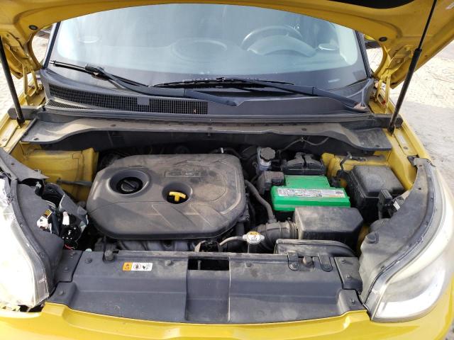 KNDJX3A57E7026850 - 2014 KIA SOUL ! YELLOW photo 11