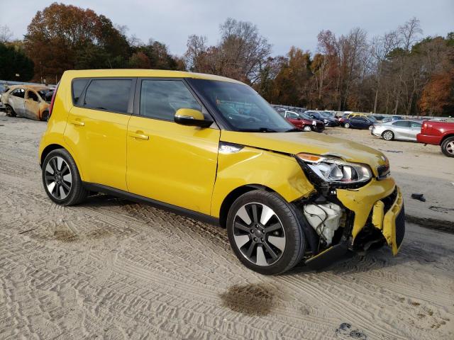 KNDJX3A57E7026850 - 2014 KIA SOUL ! YELLOW photo 4