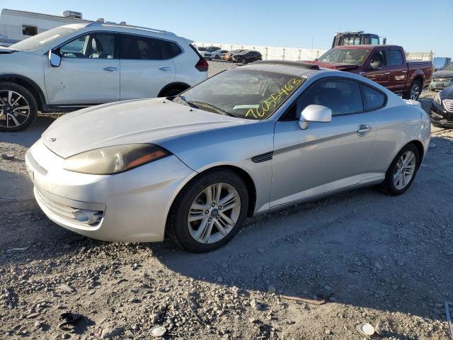 KMHHM66D87U251240 - 2007 HYUNDAI TIBURON GS SILVER photo 1