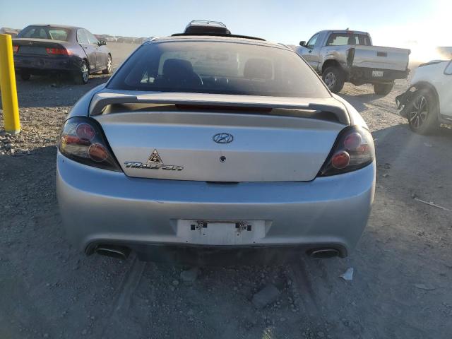 KMHHM66D87U251240 - 2007 HYUNDAI TIBURON GS SILVER photo 6