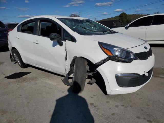 KNADM4A34G6687252 - 2016 KIA RIO LX WHITE photo 4