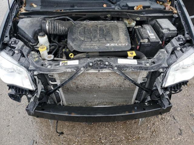 2C4RC1CG2DR595510 - 2013 CHRYSLER TOWN & COU TOURING L BLACK photo 12