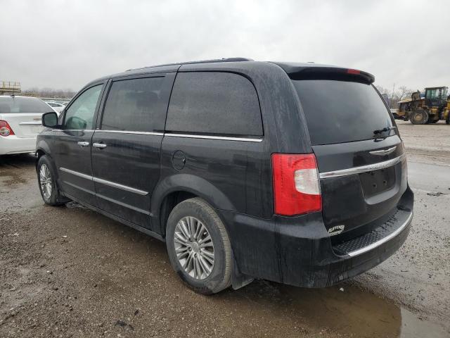 2C4RC1CG2DR595510 - 2013 CHRYSLER TOWN & COU TOURING L BLACK photo 2