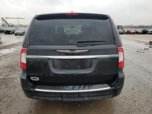 2C4RC1CG2DR595510 - 2013 CHRYSLER TOWN & COU TOURING L BLACK photo 6