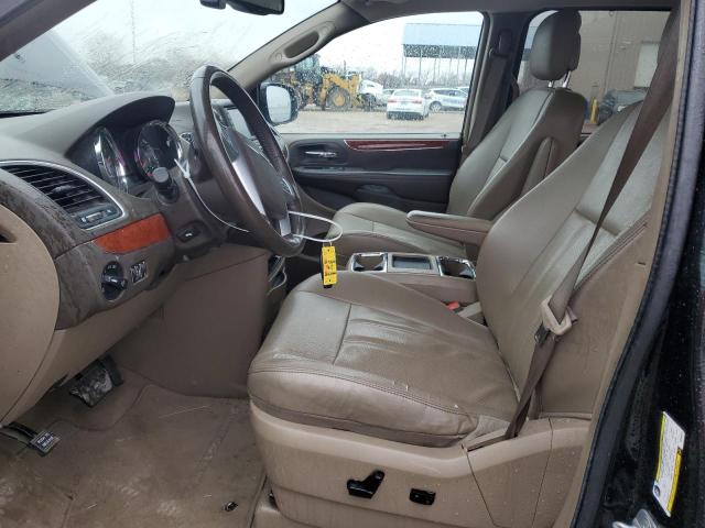 2C4RC1CG2DR595510 - 2013 CHRYSLER TOWN & COU TOURING L BLACK photo 7