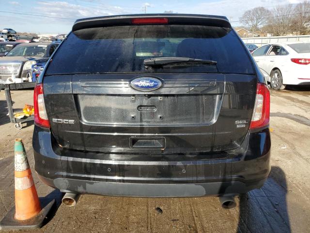 2FMDK4JC7DBC36513 - 2013 FORD EDGE SEL BLACK photo 6