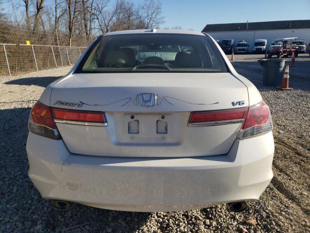 1HGCP3F8XBA024831 - 2011 HONDA ACCORD EXL WHITE photo 6